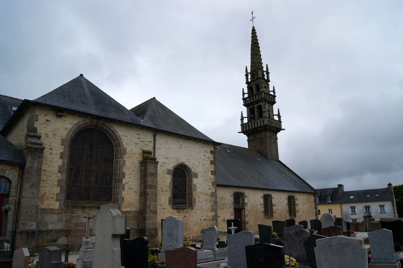 Another view of the churchyard