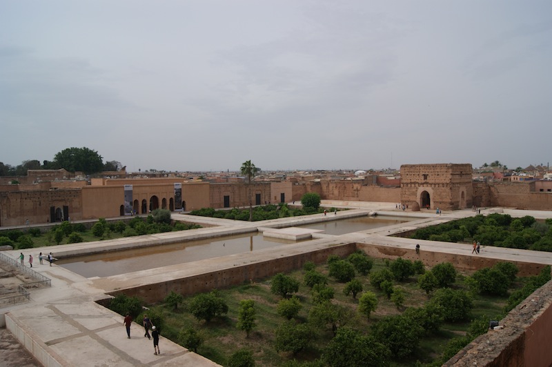 Inside the Badi Palace