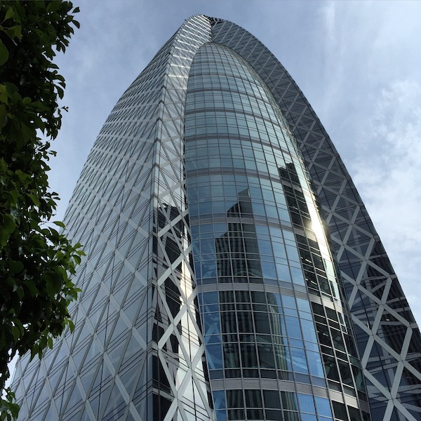 The architecture of Shinjuku