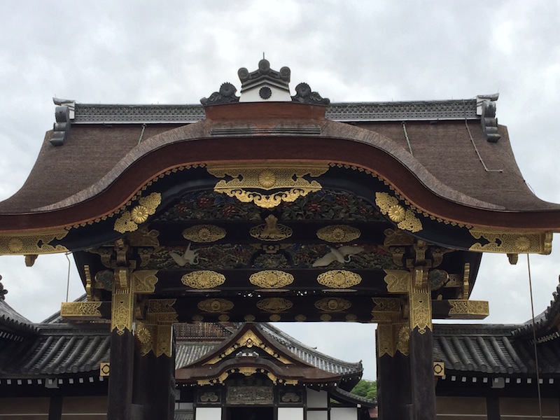 The gates of Nijo Castle