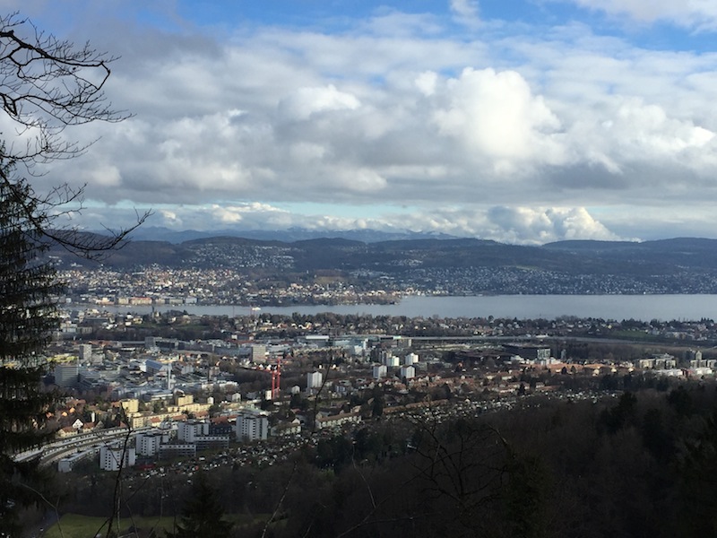 Zurich from Uetliberg