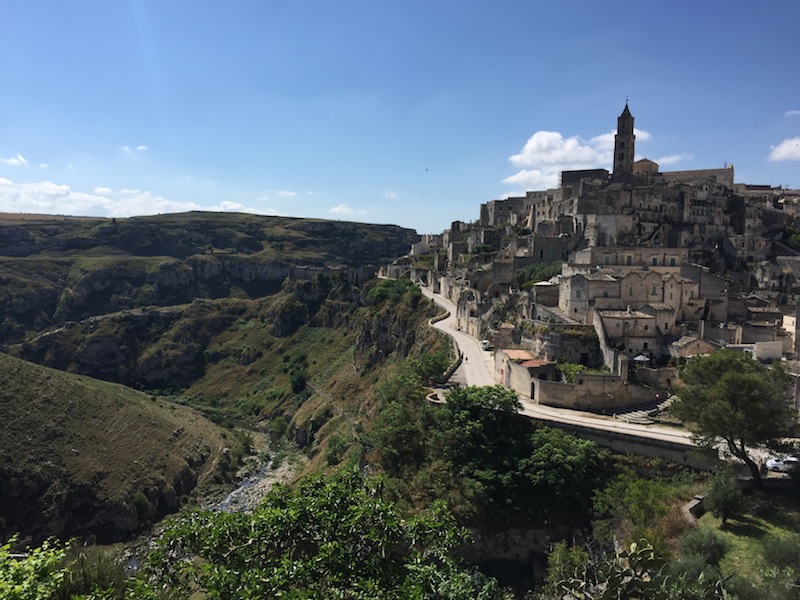 Matera and the gorge