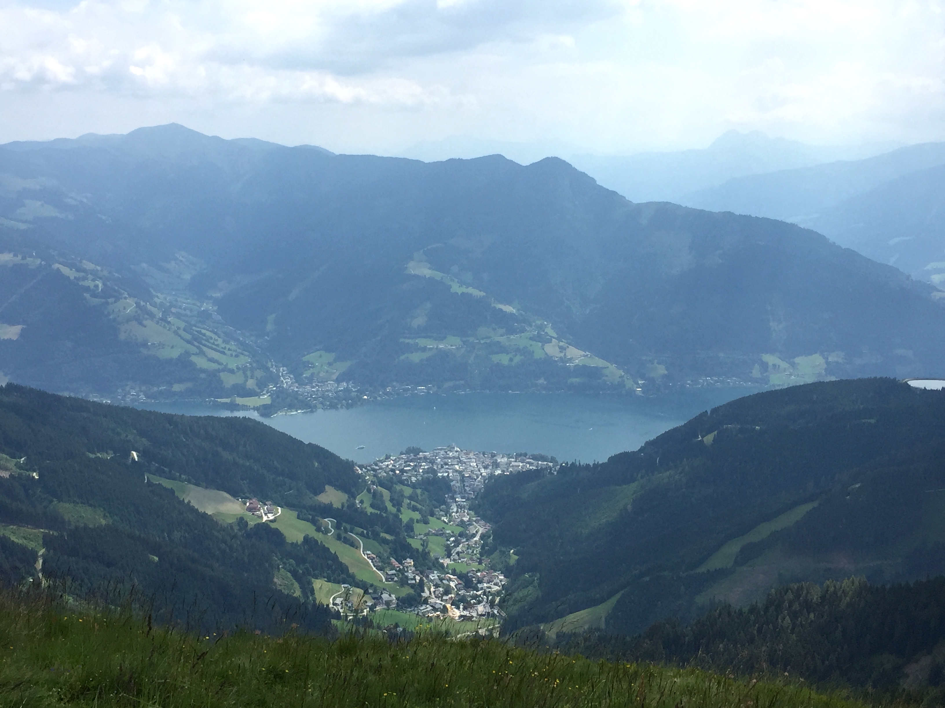 Zell am See nestles by its lake