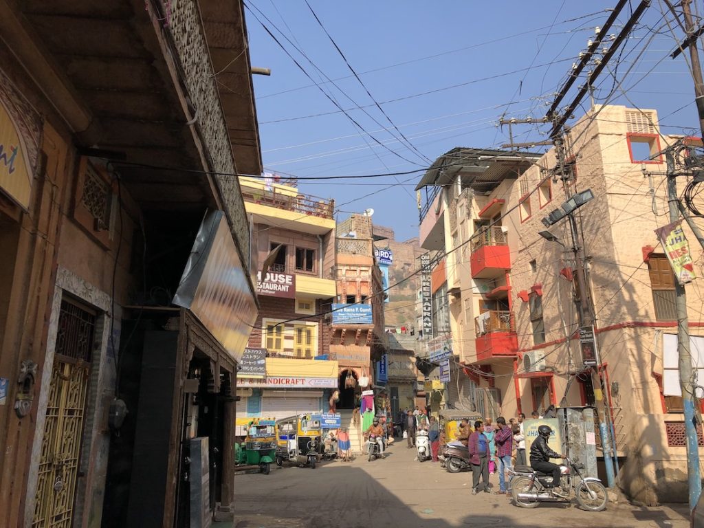 The colourful streets of Jodhpur