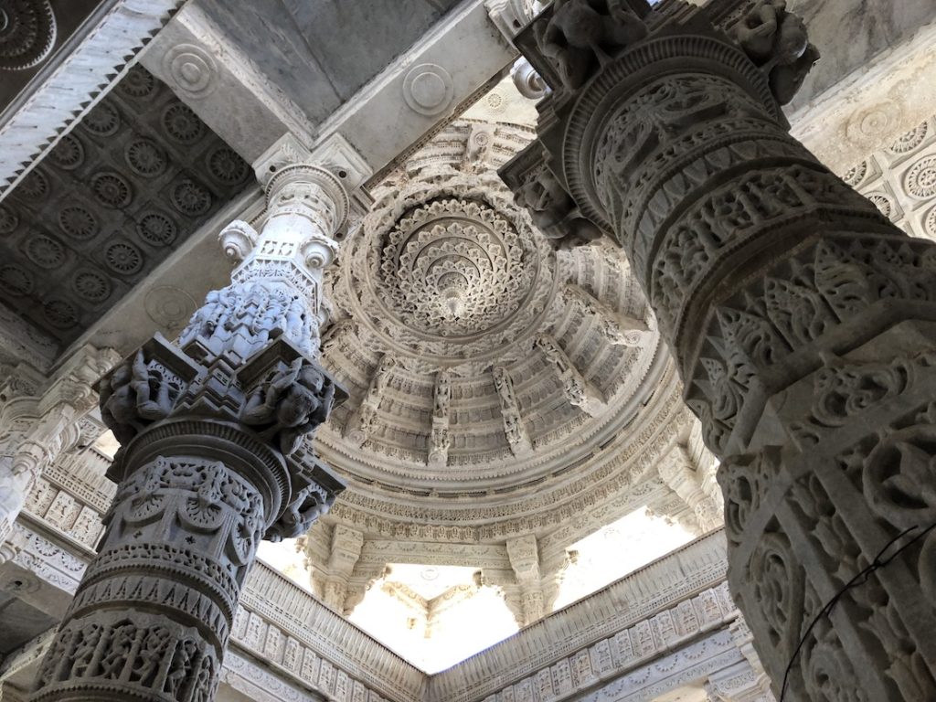 One of Ranakpur's domes