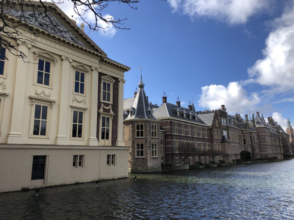 The Mauritshuis, the Binnenhof and the Hofjiver