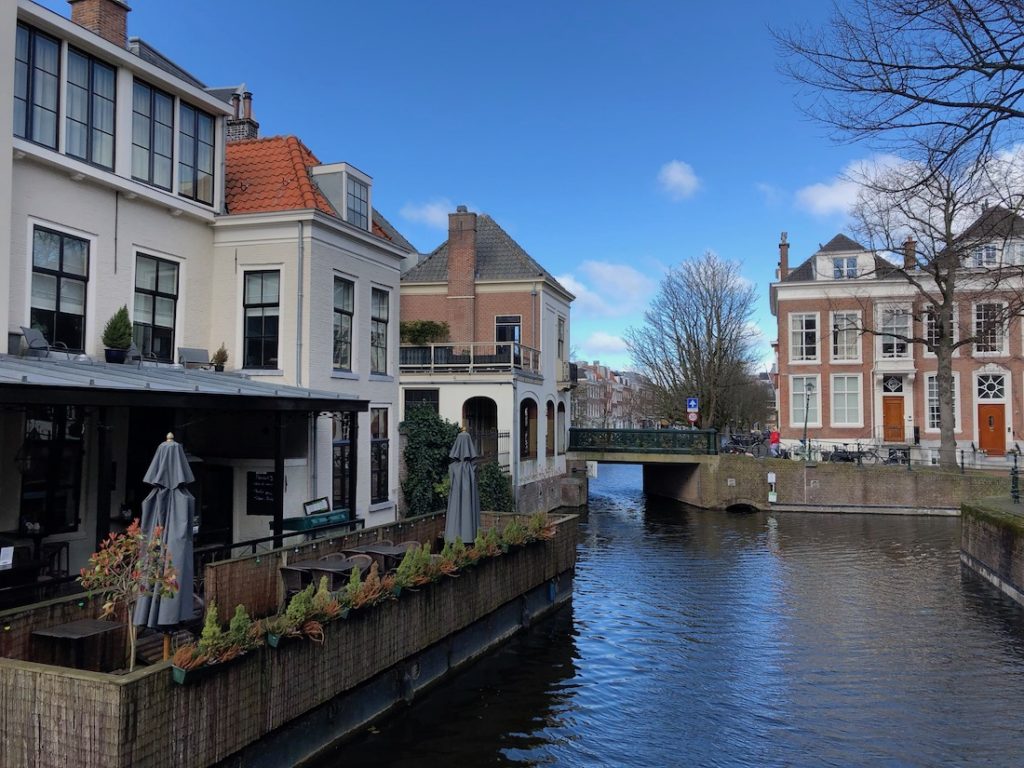 The canals of The Hague