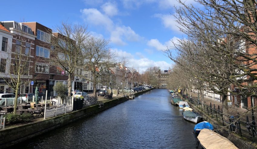 The canals of The Hague