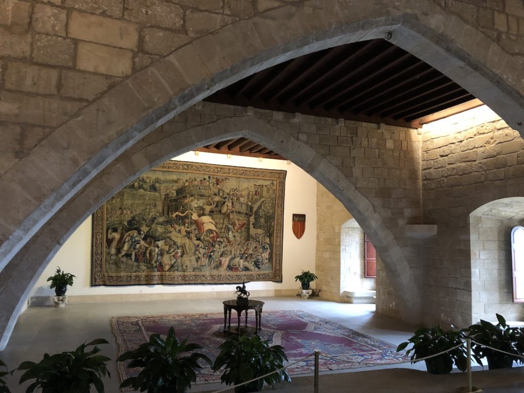 Inside Palma's much-altered Royal Palace