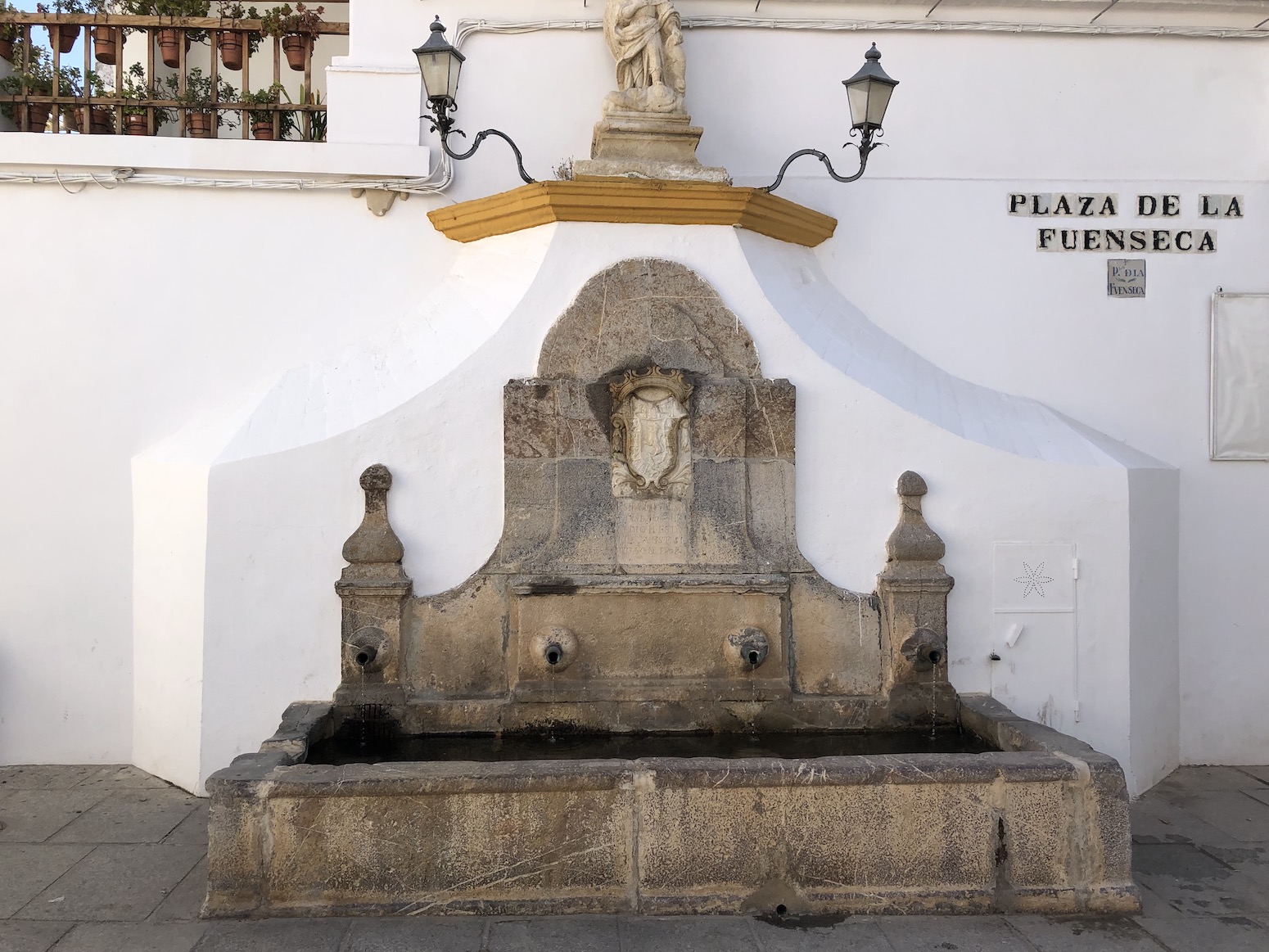 Fountains are dotted throughout Cordoba's streets